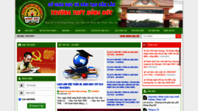 What C3hongduc.daklak.edu.vn website looked like in 2021 (3 years ago)