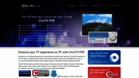 What Chris-tv.com website looked like in 2021 (3 years ago)