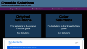What Crossmesolutions.com website looked like in 2021 (3 years ago)