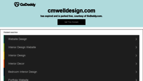 What Cmwelldesign.com website looked like in 2021 (3 years ago)
