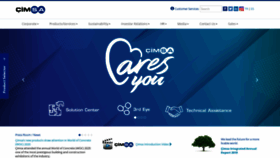 What Cimsa.com.tr website looked like in 2021 (3 years ago)