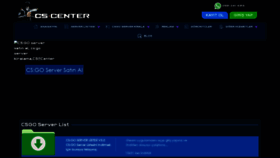 What Cs.center website looked like in 2021 (3 years ago)