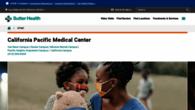What Cpmc.org website looked like in 2021 (3 years ago)