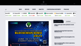 What Coinstelegram.com website looked like in 2021 (3 years ago)