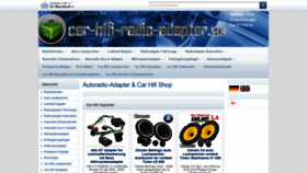 What Car-hifi-radio-adapter.eu website looked like in 2021 (3 years ago)