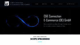 What Ce-connection.de website looked like in 2021 (3 years ago)