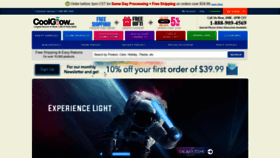 What Coolglow.com website looked like in 2021 (3 years ago)