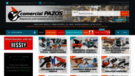 What Comercialpazos.com website looked like in 2021 (3 years ago)