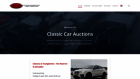 What Classiccar-auctions.com website looked like in 2021 (3 years ago)