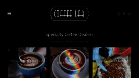 What Coffeelab.co.nz website looked like in 2021 (5 years ago)