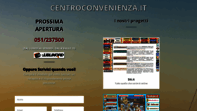 What Centroconvenienza.it website looked like in 2021 (3 years ago)