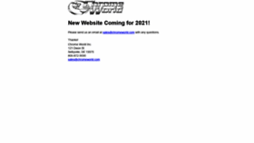 What Chromeworld.com website looked like in 2021 (2 years ago)