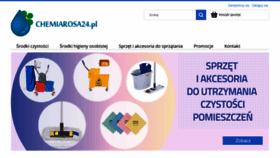 What Chemiarosa24.pl website looked like in 2021 (2 years ago)