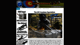 What Crossbows4u.co.uk website looked like in 2021 (3 years ago)