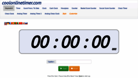 What Coolonlinetimer.com website looked like in 2021 (3 years ago)