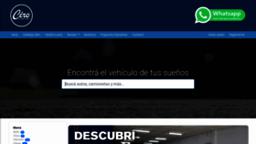 What Ciroautomotores.com.ar website looked like in 2021 (3 years ago)