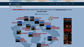 What Ceskehory.cz website looked like in 2021 (5 years ago)