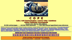 What Copewithcytokines.de website looked like in 2021 (2 years ago)
