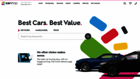 What Carshop.com website looked like in 2021 (3 years ago)