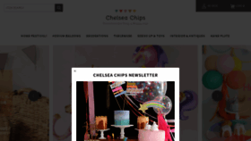 What Chelseachips.com website looked like in 2021 (3 years ago)