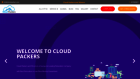 What Cloudpackers.com website looked like in 2021 (3 years ago)