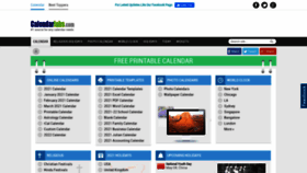 What Calendarlabs.com website looked like in 2021 (3 years ago)