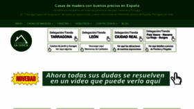 What Casasdemaderaenoferta.com website looked like in 2021 (2 years ago)