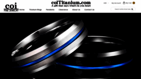 What Coititanium.com website looked like in 2021 (3 years ago)