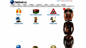 What Celysvet.cz website looked like in 2021 (3 years ago)
