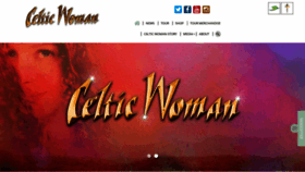 What Celticwoman.com website looked like in 2021 (3 years ago)
