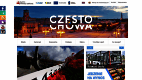 What Czestochowa.pl website looked like in 2021 (2 years ago)