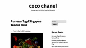 What Coco-chanel.com.de website looked like in 2021 (2 years ago)