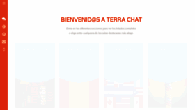 What Chateamos.es website looked like in 2021 (2 years ago)