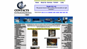 What Contactswwmachinery.com website looked like in 2021 (2 years ago)