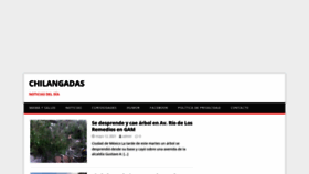 What Chilangadas.com.mx website looked like in 2021 (2 years ago)