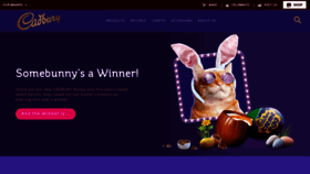 What Cadburyusa.com website looked like in 2021 (2 years ago)