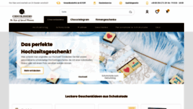 What Chocolissimo.de website looked like in 2021 (2 years ago)