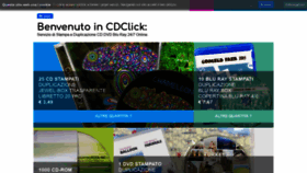 What Cdclick.it website looked like in 2021 (2 years ago)