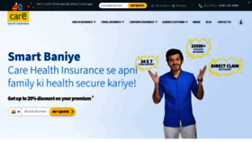 What Careinsurance.com website looked like in 2021 (2 years ago)