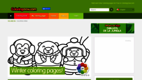 What Coloringcrew.com website looked like in 2021 (2 years ago)