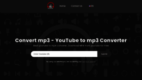 What Convertmp3.cc website looked like in 2021 (2 years ago)