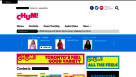 What Chumfm.com website looked like in 2021 (2 years ago)
