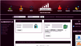 What Claim4credits.de website looked like in 2021 (5 years ago)