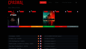 What Cpasmal.me website looked like in 2021 (2 years ago)