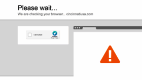 What Cincinnatiusa.com website looked like in 2021 (2 years ago)