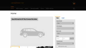 What Cardealfinder.com website looked like in 2021 (2 years ago)
