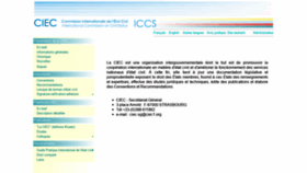 What Ciec1.org website looked like in 2021 (2 years ago)