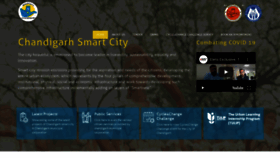 What Chandigarhsmartcity.in website looked like in 2021 (2 years ago)