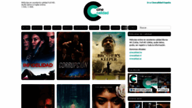 What Cinecalidad.ac website looked like in 2021 (2 years ago)