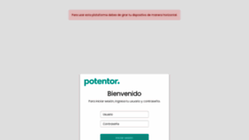 What Campus.potentor.com.mx website looked like in 2021 (2 years ago)